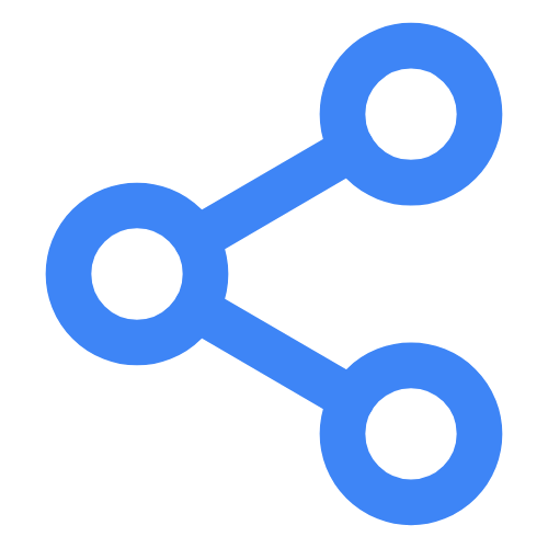 Icône module des réseaux sociaux